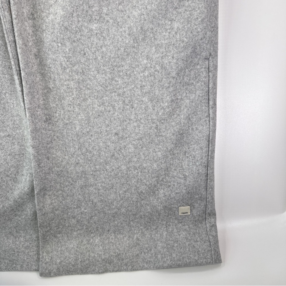 Vuori Restore Longline Open Front Coat Womens L Gray Athluxury - Picture 4 of 16